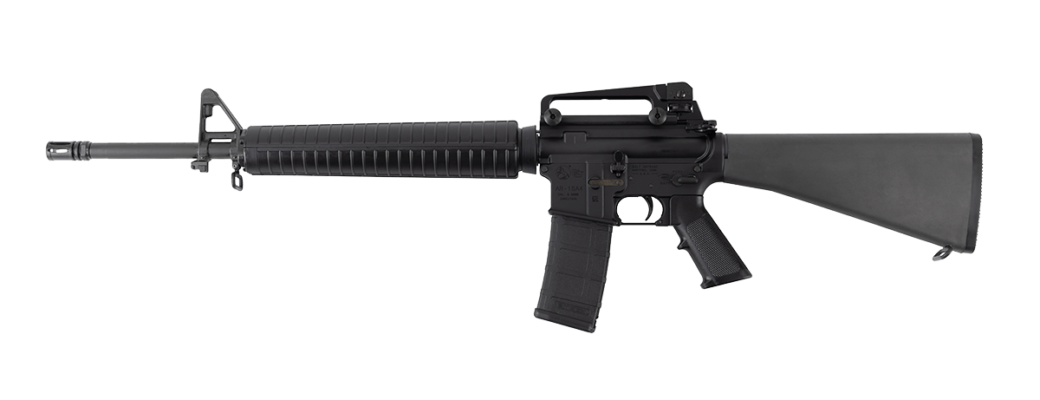 AR15A4-FLATLAY-LEFT AR15A4 Rifle